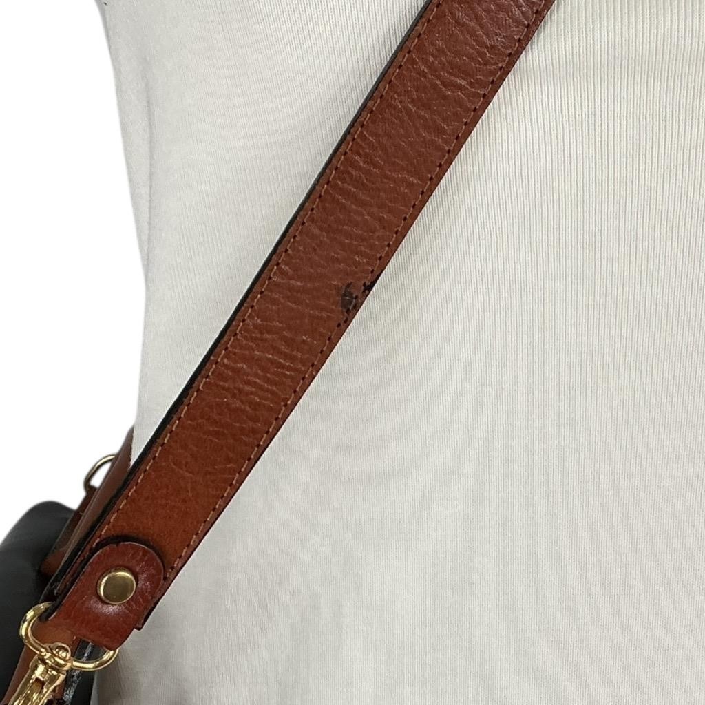 Braun Buffel Leather Business Bag Brown X Large Top Handle Crossbody Vintage