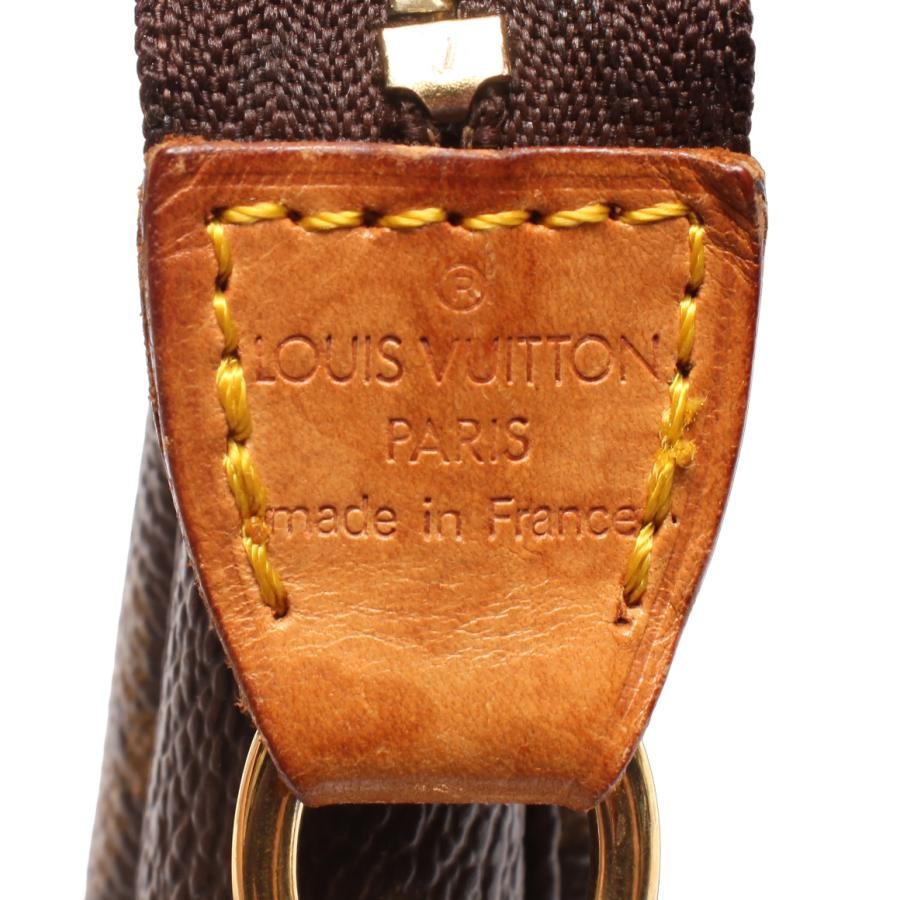 LOUIS VUITTON Bag: Pochette Accessoires M51980 Brown W21D4cm w/dust bag;