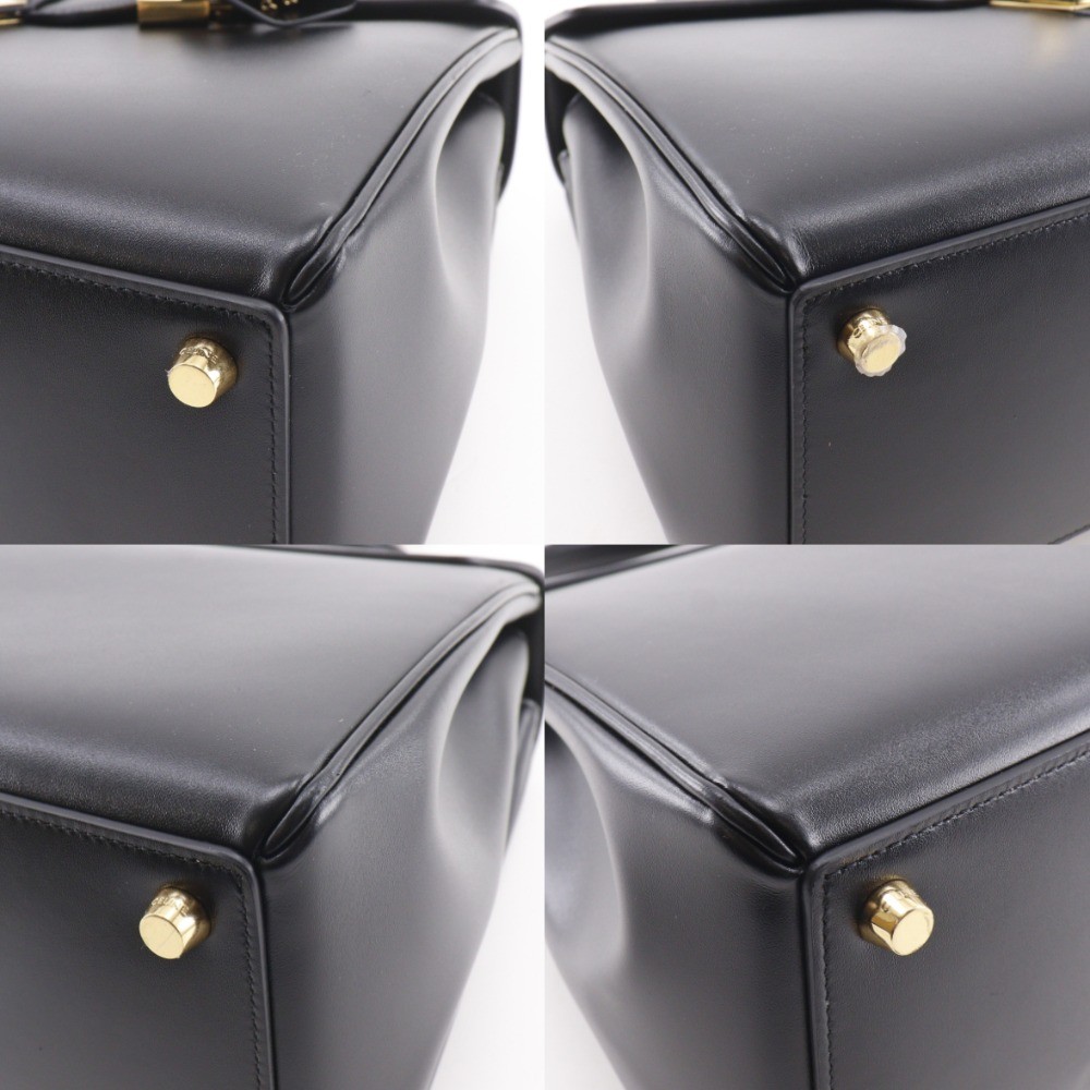 CELINE 16 Sèze Classic Handbag 187373BEY 2WAYShoulder black Calfskin Women