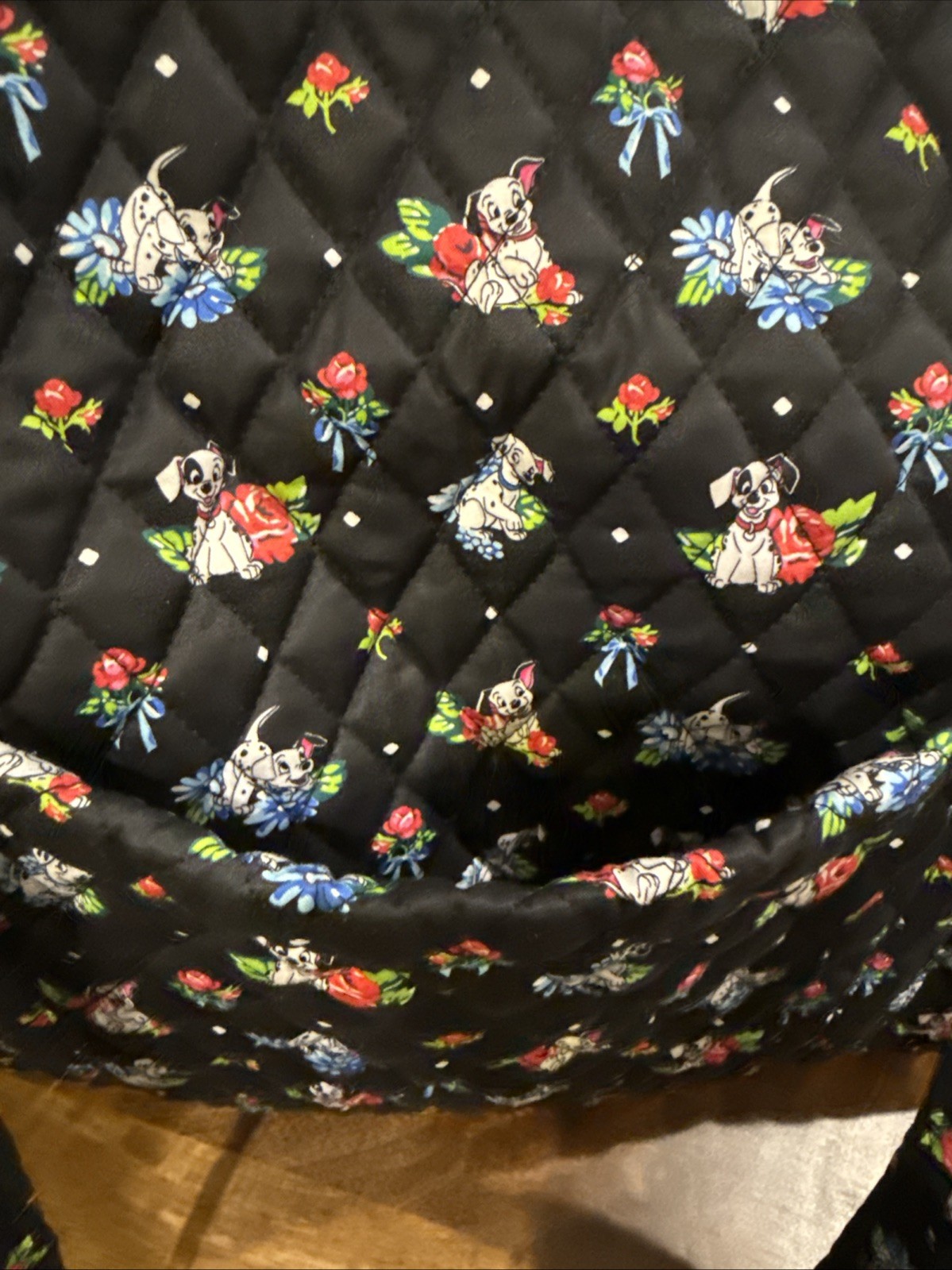 NWT VERA BRADLEY Large Duffel Bag Carry On Disney 101 Dalmatians Dogs $145