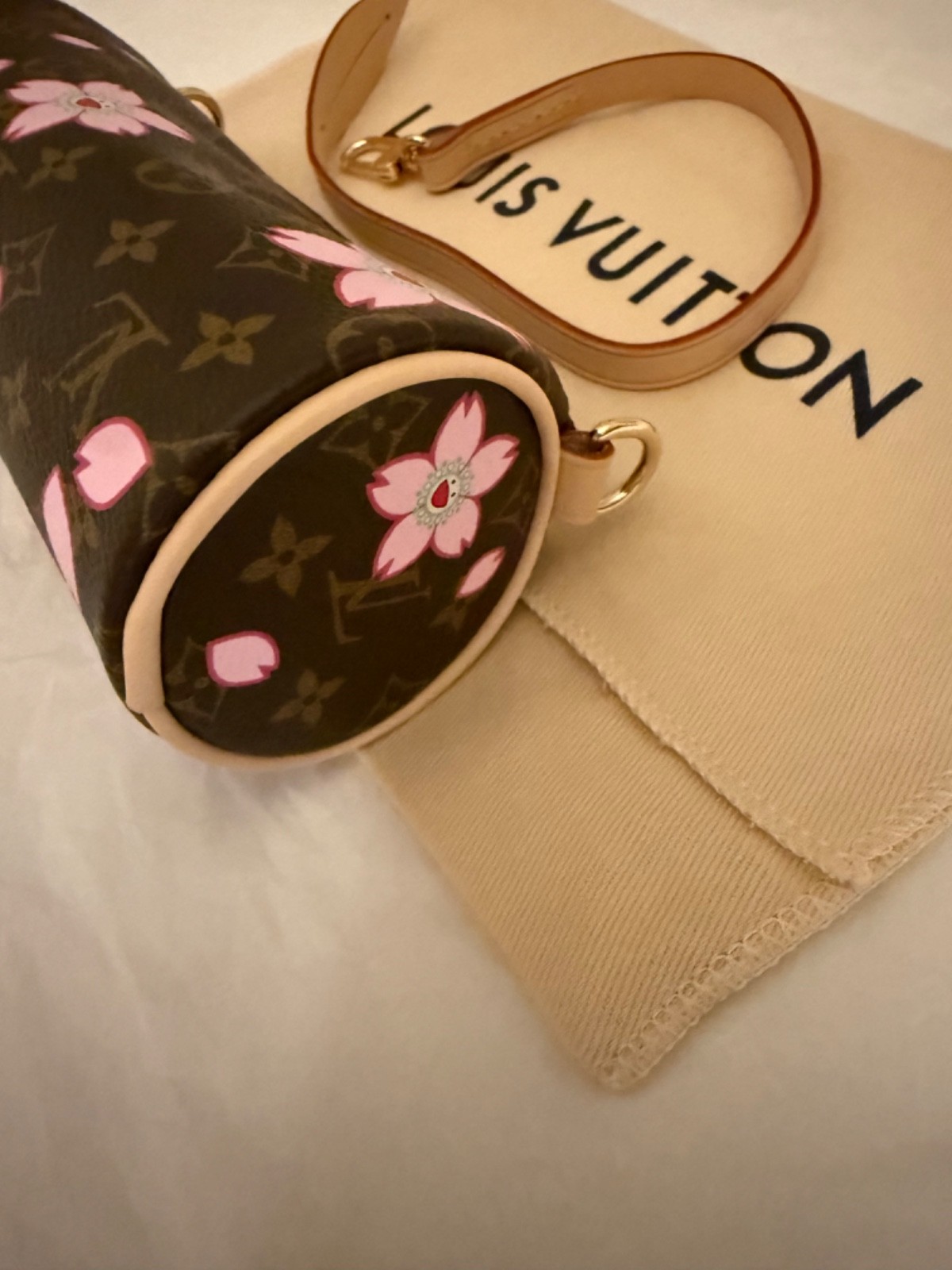 Louis Vuitton Murakami Cherry Blossom Mini Papillon Pouch Pochette LV x TM 2025