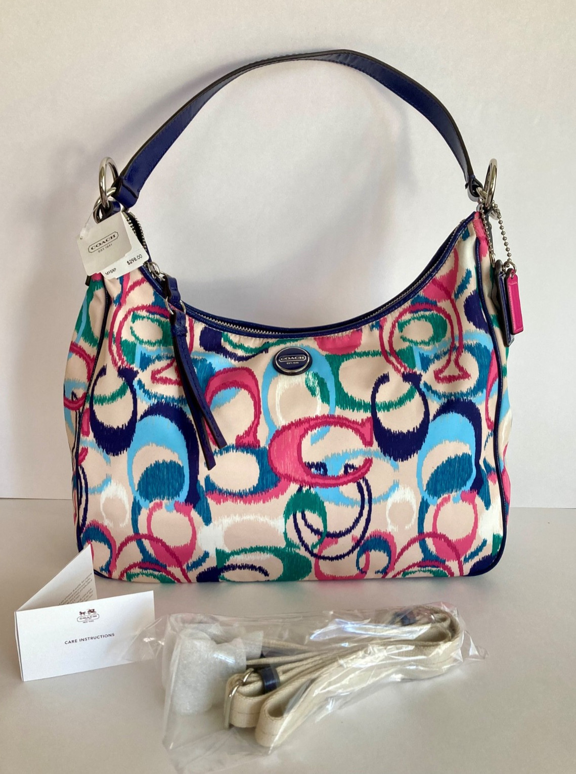 Coach Logo SIS IKAT Convertible Handbag Crossbody New with Tag $298.00