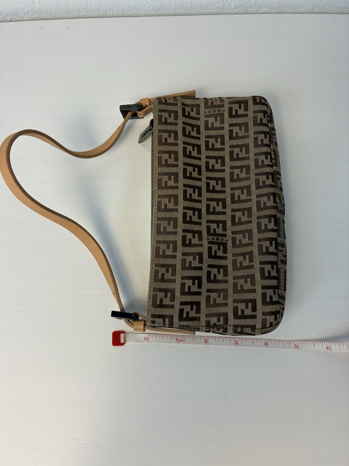 Fendi Zucchino Mini Baguette