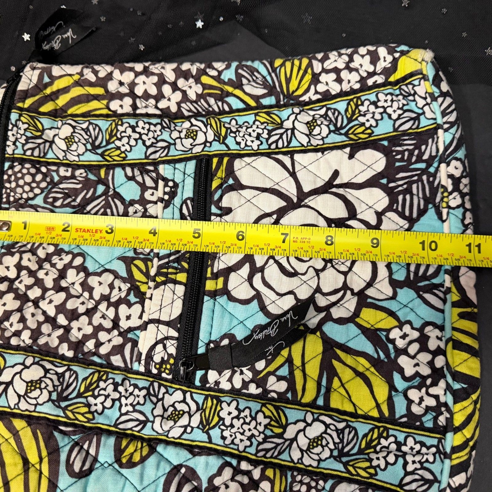 Vera Bradley Quilted Floral Crossbody Bag Purse