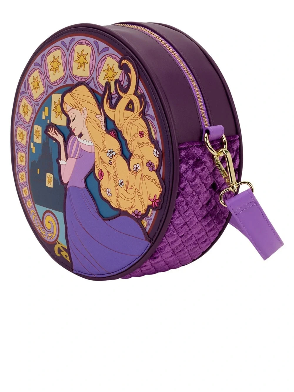 Loungefly Tangled Rapunzel Exclusive Lanterns Crossbody Bag