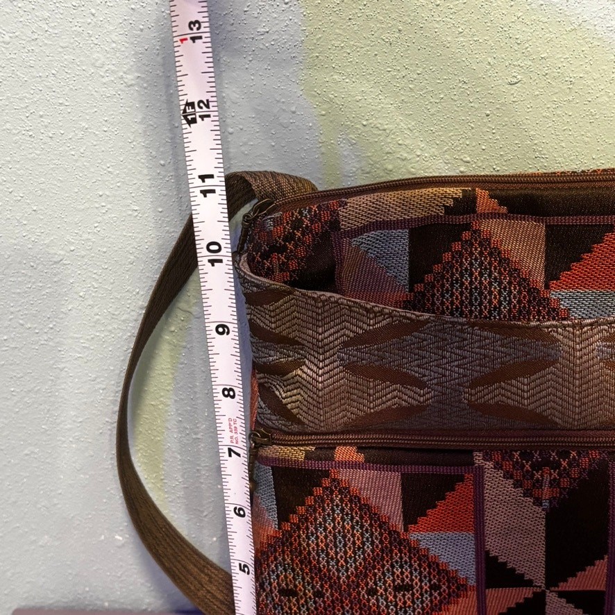 Maruca Design Spree Crossbody Bag Handmade Boulder Artisan Tapestry Festival New