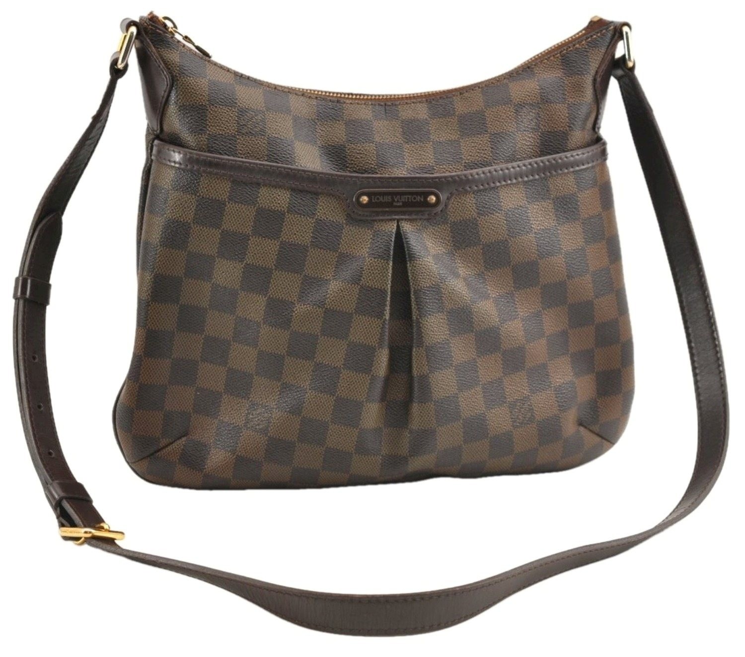 Authentic Louis Vuitton Damier Bloomsbury PM Shoulder Cross Bag N42251 LV AC225
