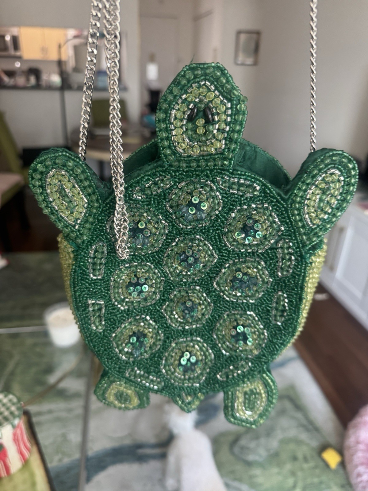 Handcrafted Beaded Bag In India —Turtle Time — Gently Used