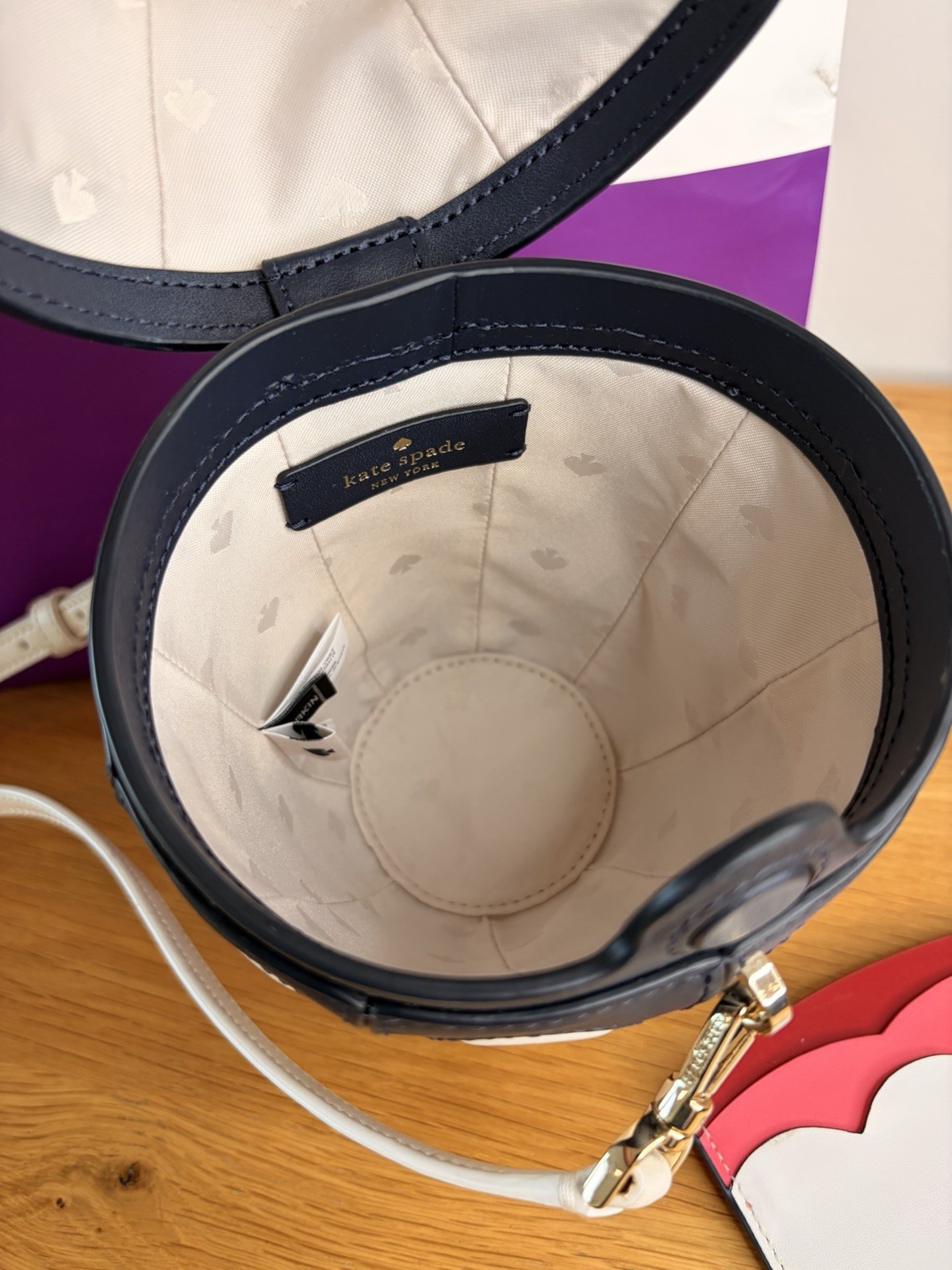 Kate Spade Bing Ice Cream Sundae Crossbody Bag + Spencer Cherries Card Holder
