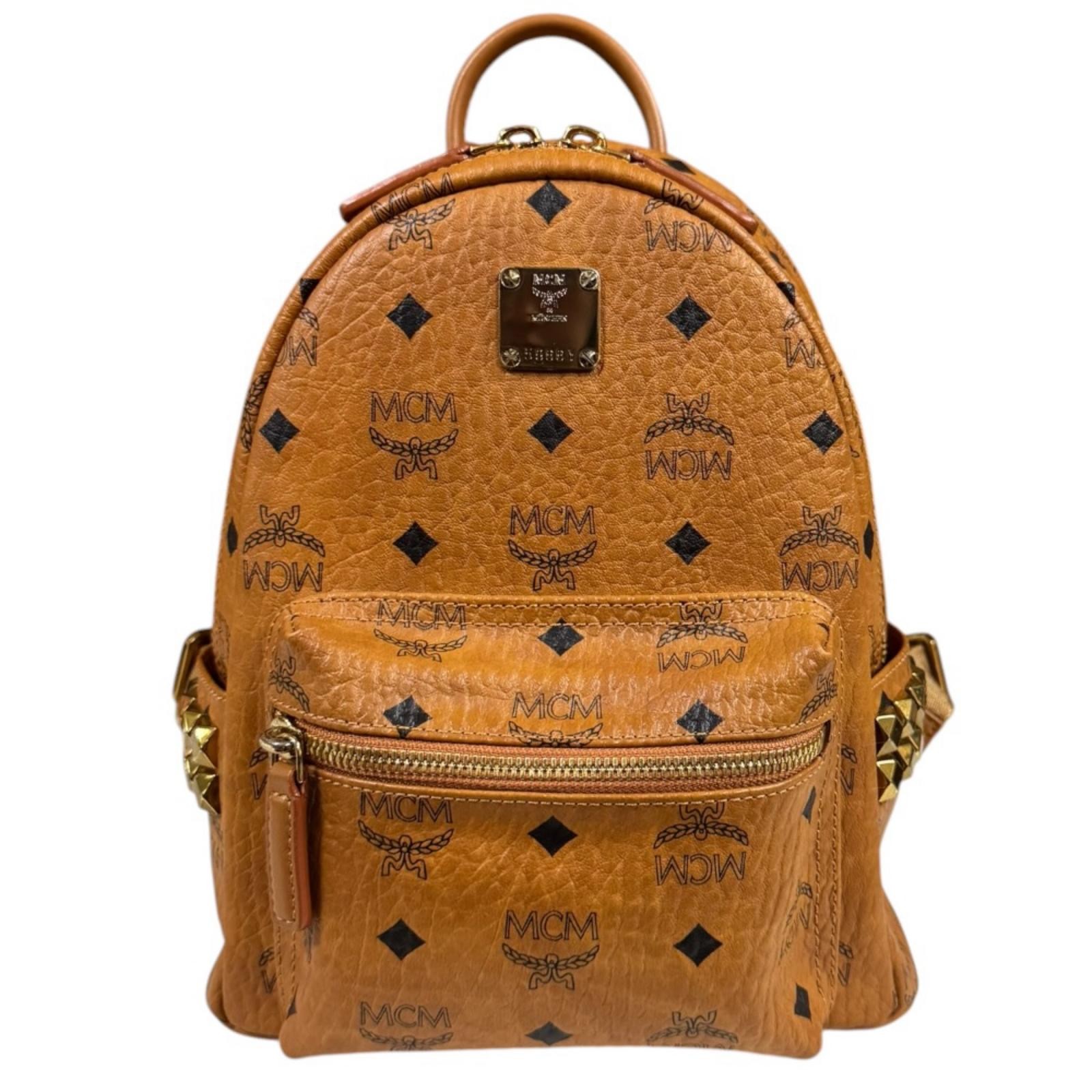 MCM Backpack Â· Daypack MMK 6SVE41 CO001 leather PVC Stark Backpack Mini used