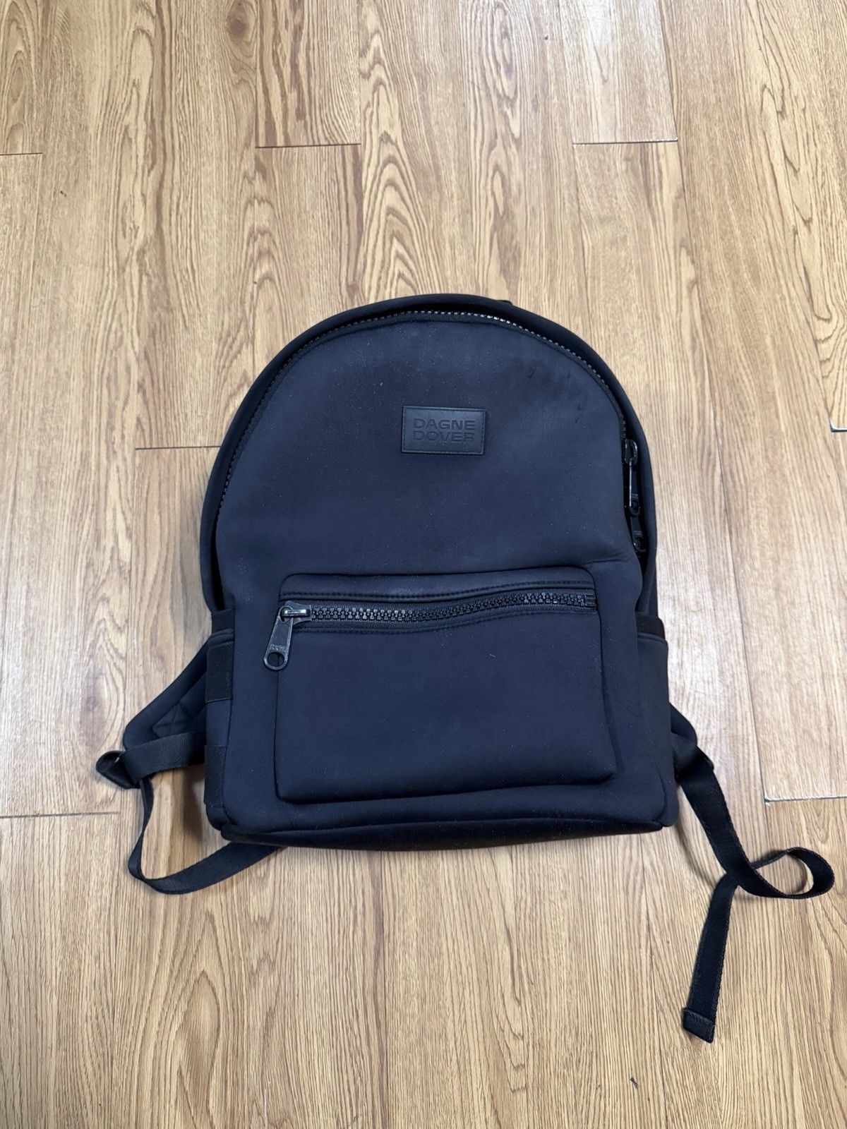 Dagne Dover Backpack Dakota Neoprene Black Travel Bag Adjustable School Work