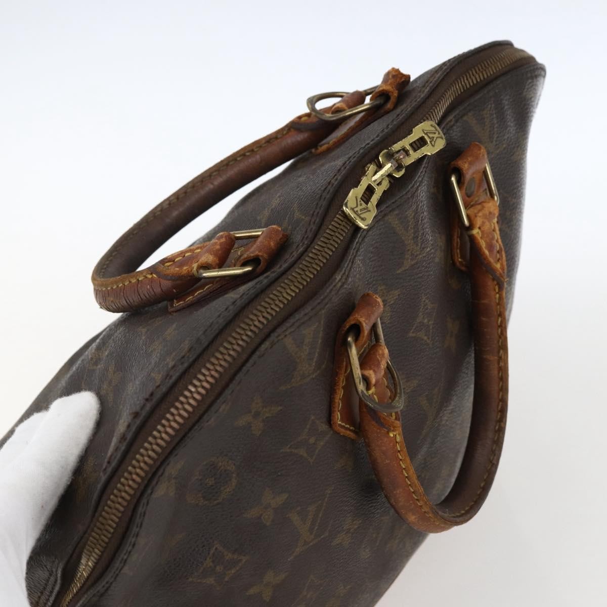 LOUIS VUITTON Monogram Alma Hand Bag M51130 LV Auth 173673