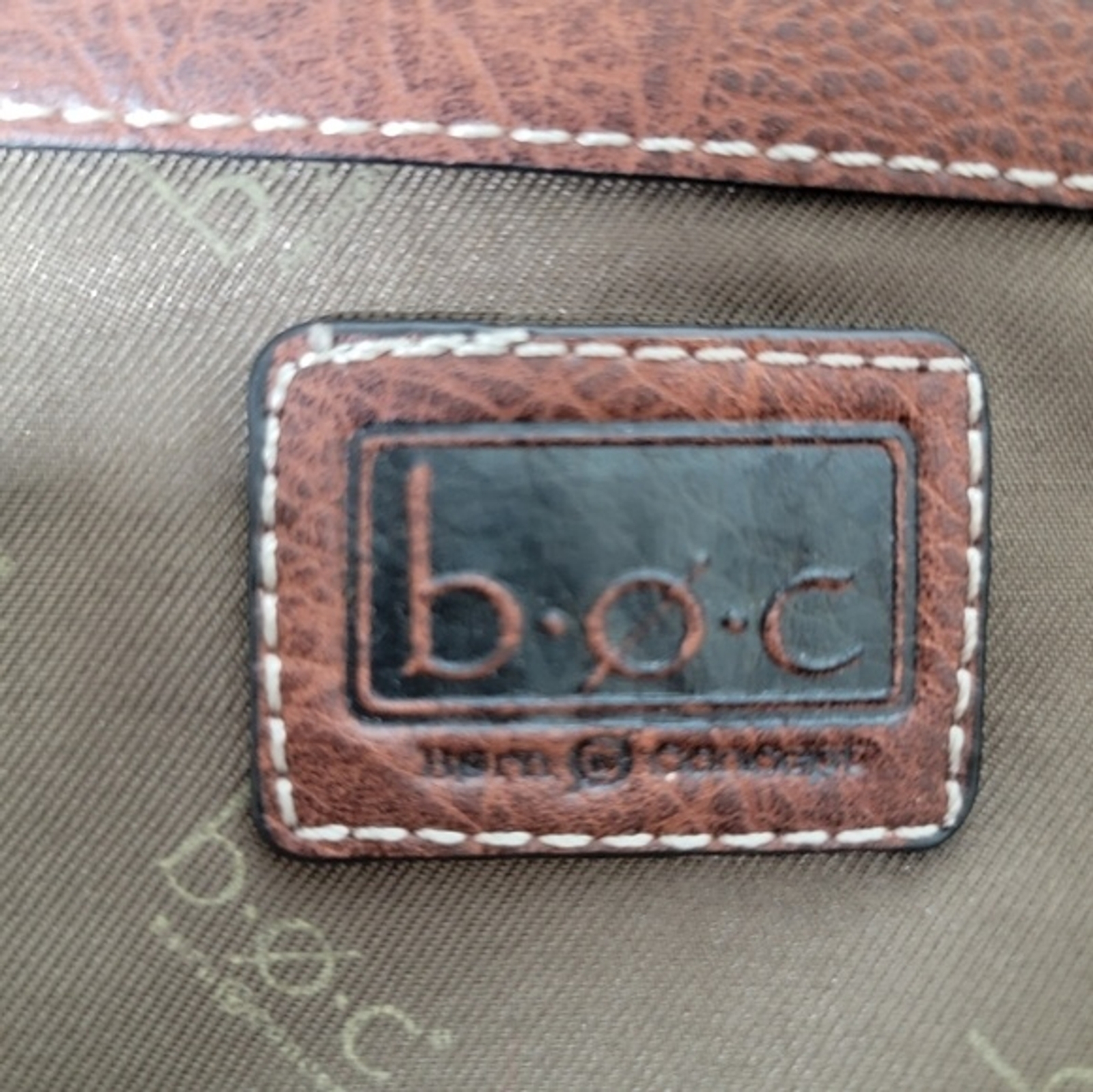 BOC Burgundy red Brown Crossbody Shoulder Purse bag Handbag
