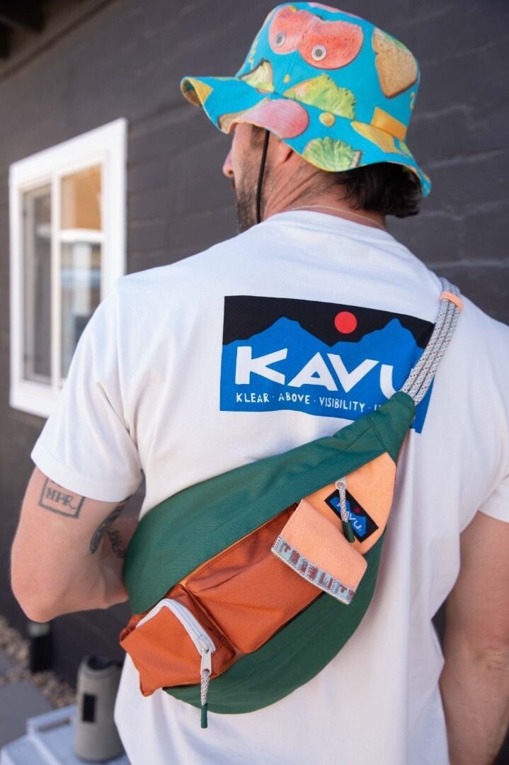 Kavu Mini Remix Rope Bag ~ Russet Valley 💥 💥 💥