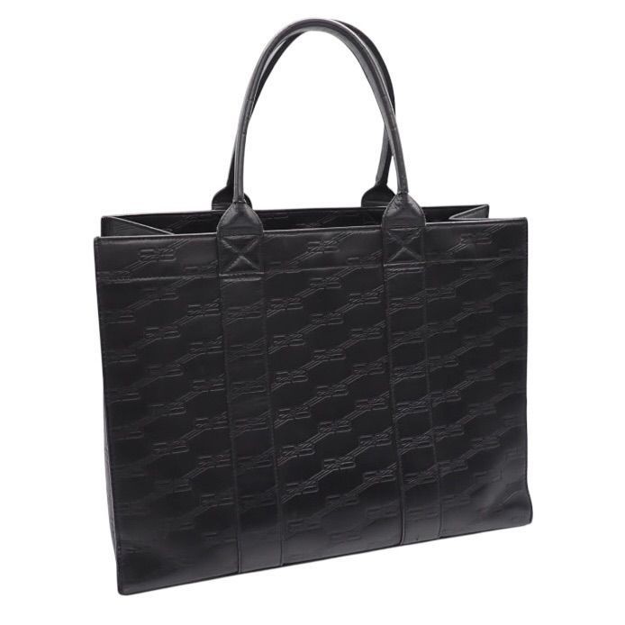 BALENCIAGA Bag: Hardware Medium 714177 Black W35H27D13cm w/strap;
