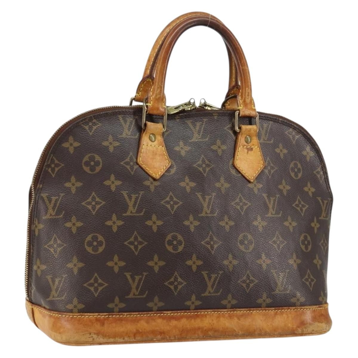 LOUIS VUITTON Monogram Alma Hand Bag M51130 LV Auth 151251