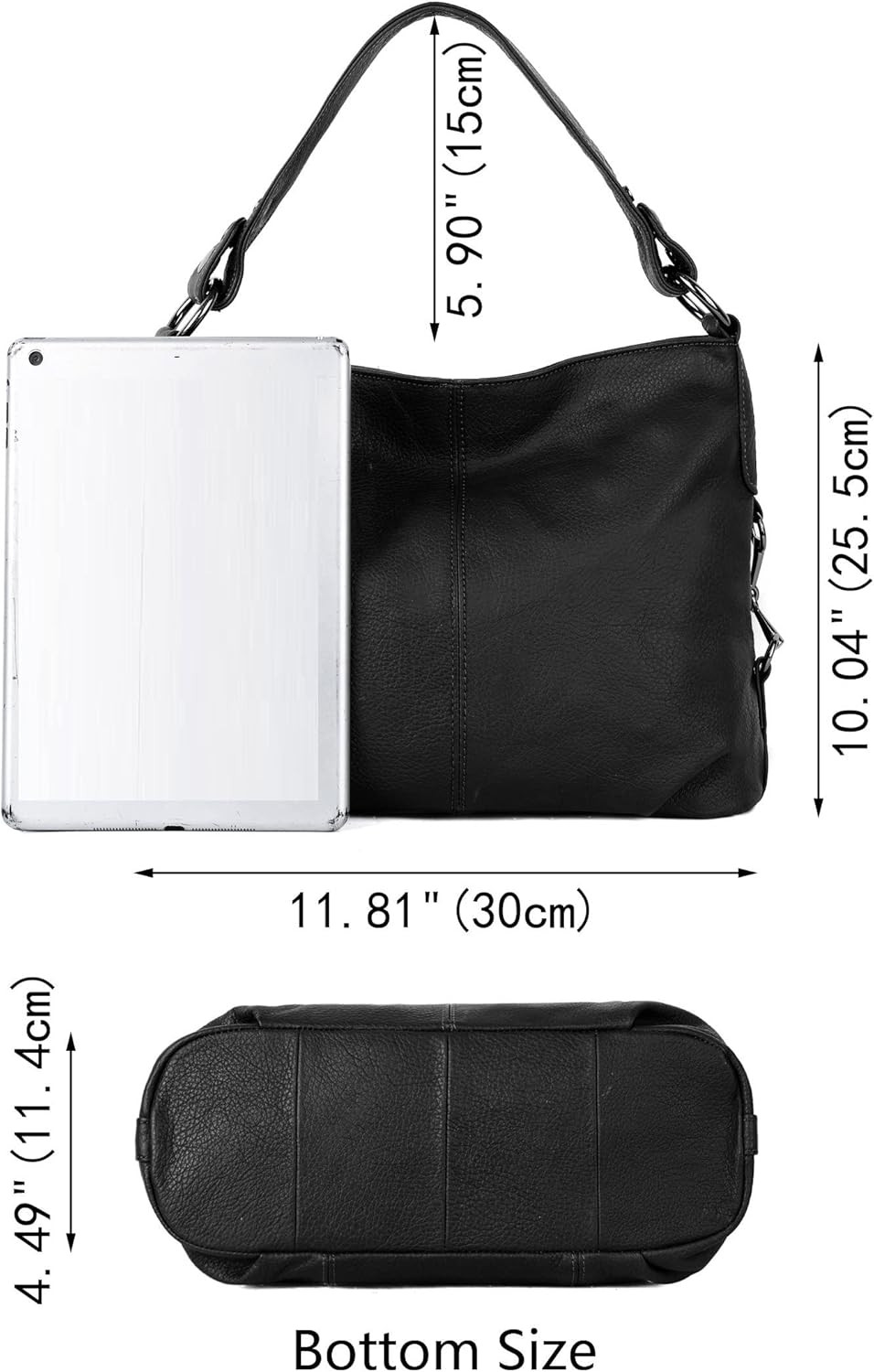 Chic Genuine Leather Hobo Bags & Crossbody Purses for Women