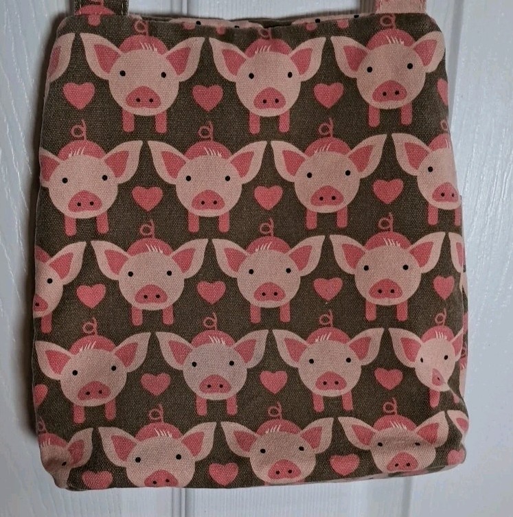 Bungalow 360 Crossbody Boho Piglets Piggies Purse Bag