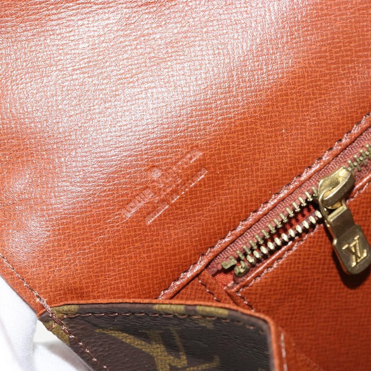 LOUIS VUITTON Monogram Pochette Dam GM Clutch Bag M51810 LV Auth yk19528