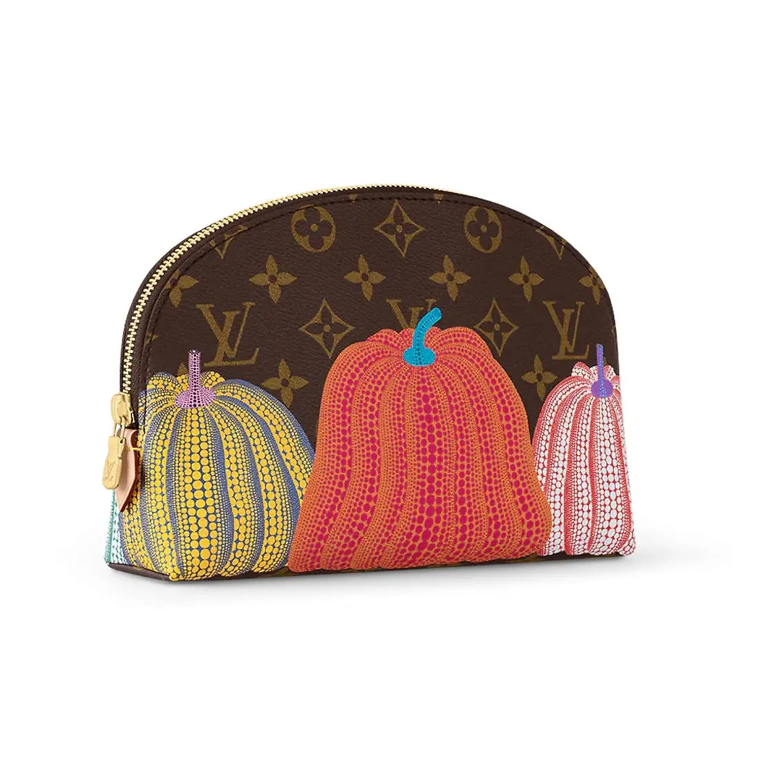 LOUIS VUITTON x Yayoi Kusama Cosmetic Pouch Women’s Length 8.7xHeight 5.9 in