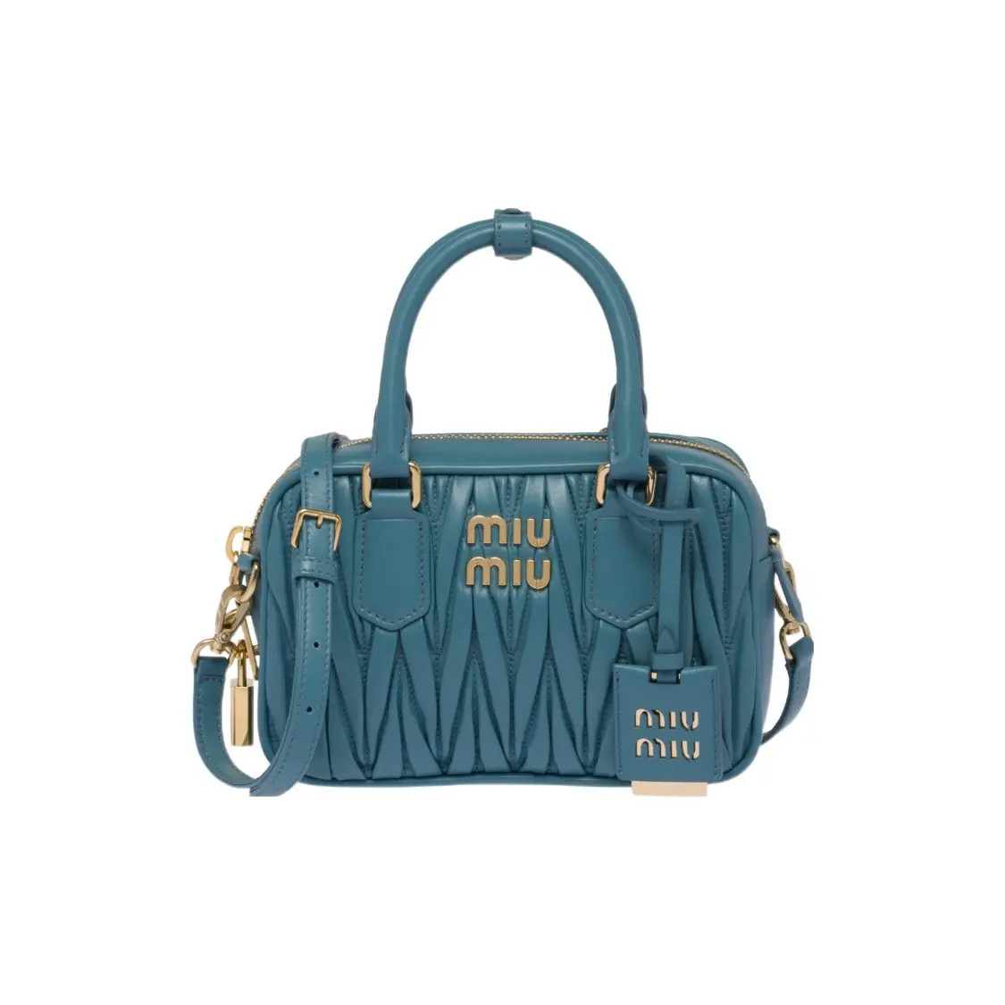 MIU MIU Wander Series Shoulder Crossbody Handbag Small Women’s 7.4×2.3×5 in