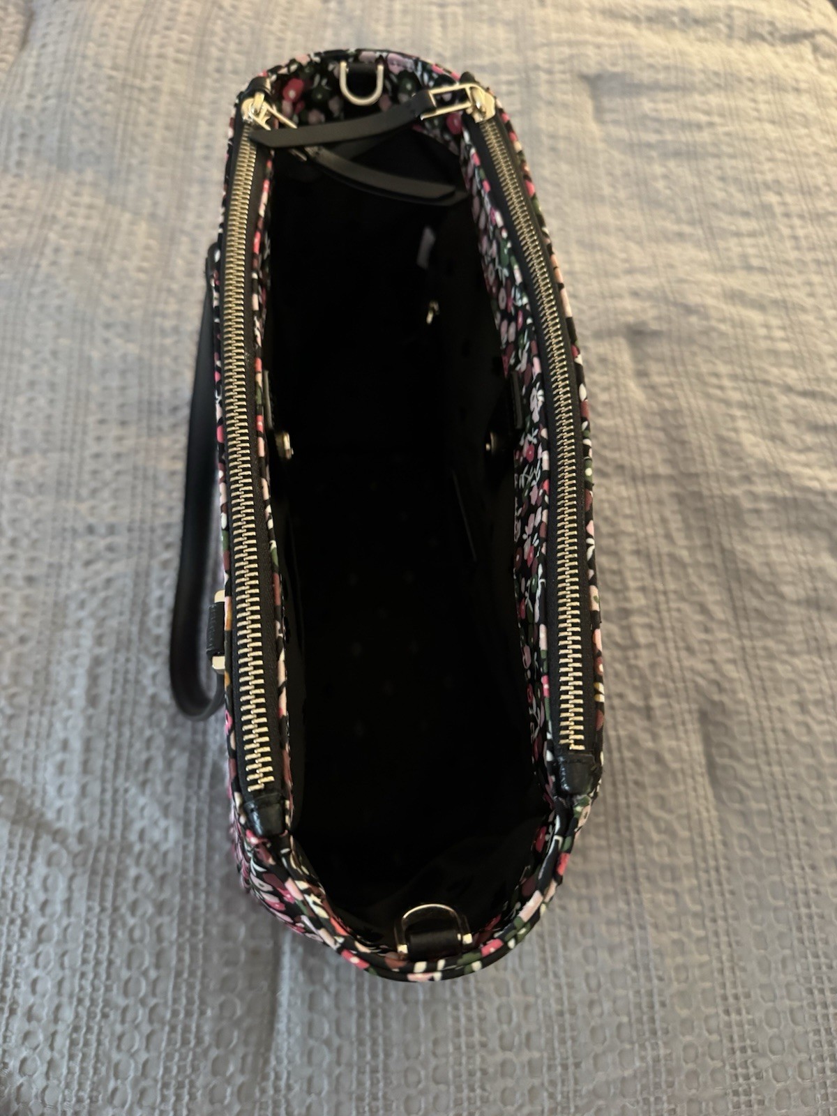 Kate Spade Jana Wildflower Toss Tote Bag and Matching Zip-Around Wallet