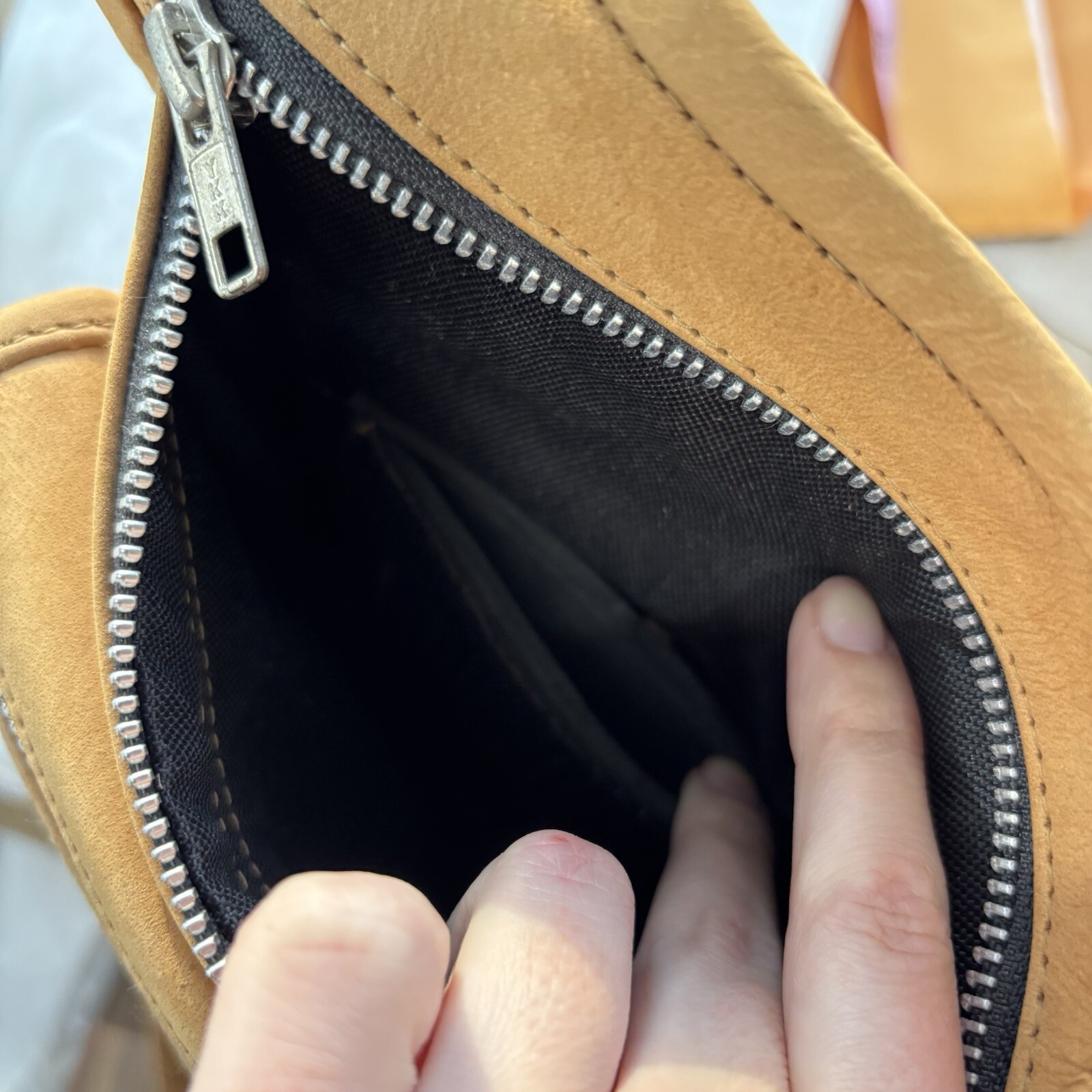 Highway Leather Moto Crossbody Concealed Carry Thigh Bag