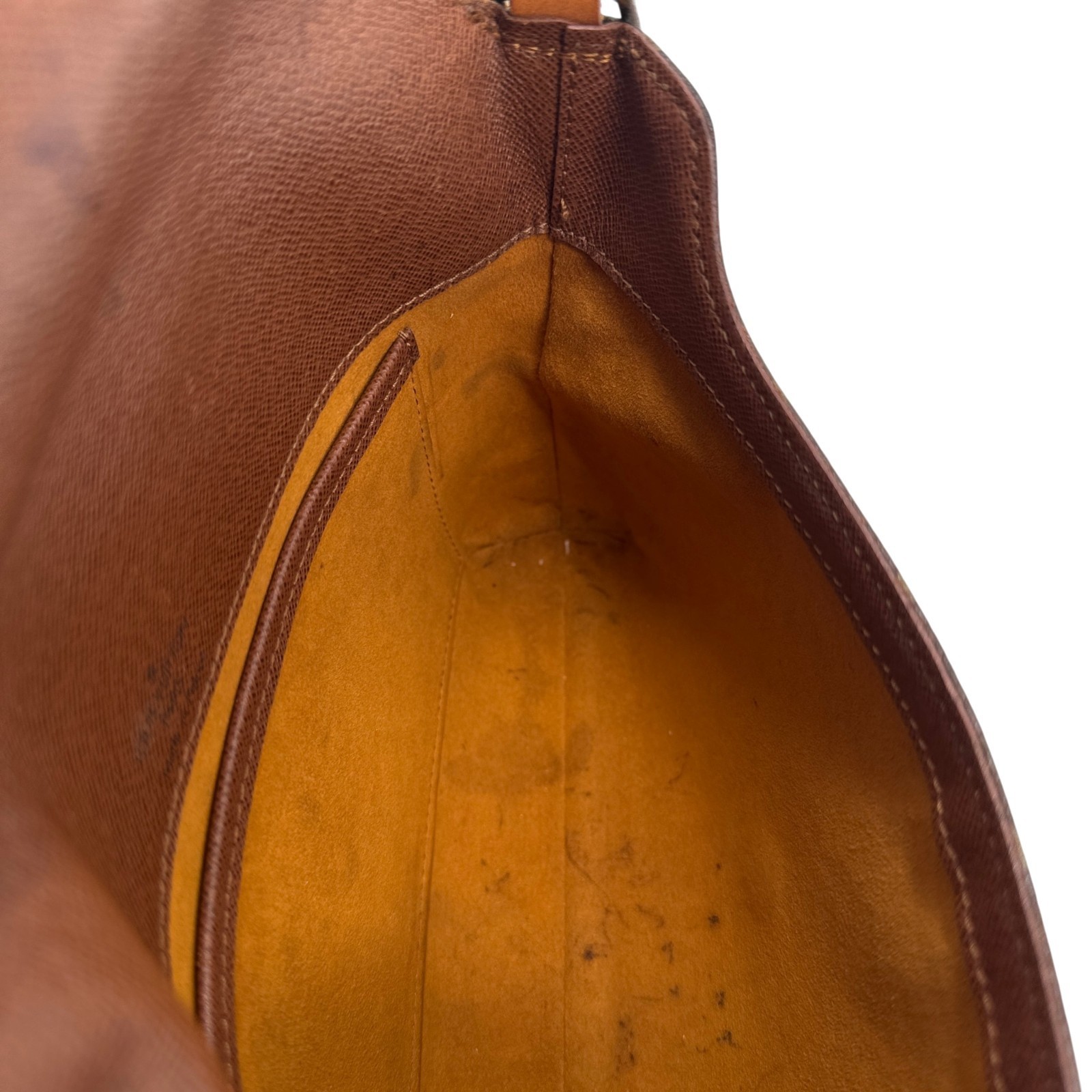LOUIS VUITTON Musette Tango Monogram Canvas Brown Flap Shoulder Bag M51388