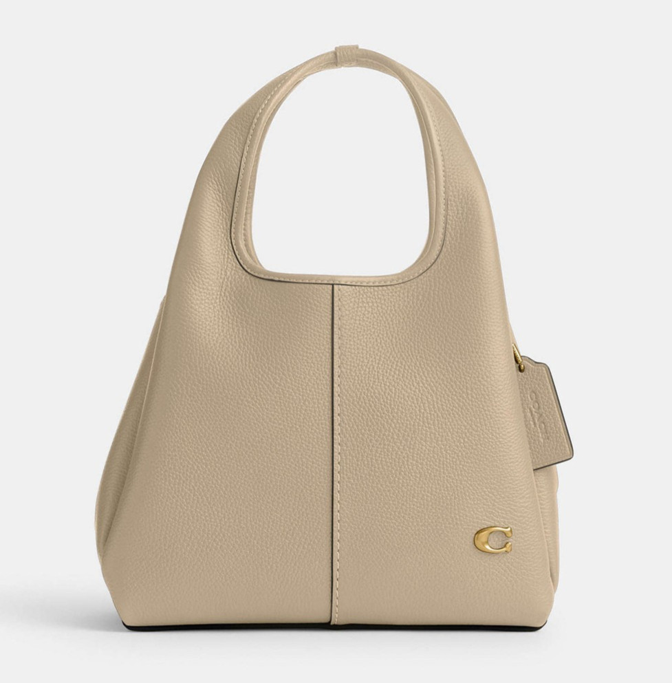 COACH Lana Shoulder Bag 23 Leather Crossbody Tote ~NWT~ CM545 Ivory