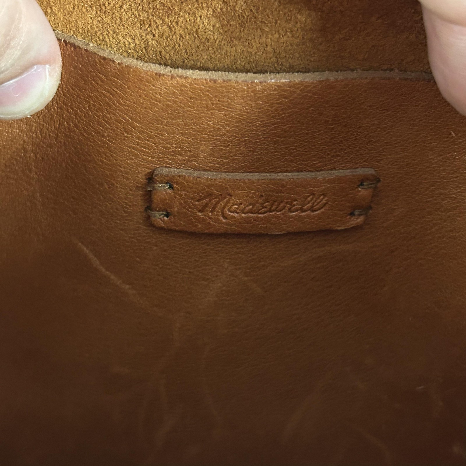 Madewell Sydney Crossbody Bag Small Brown Leather Calf Hair Cheetah Western Boho