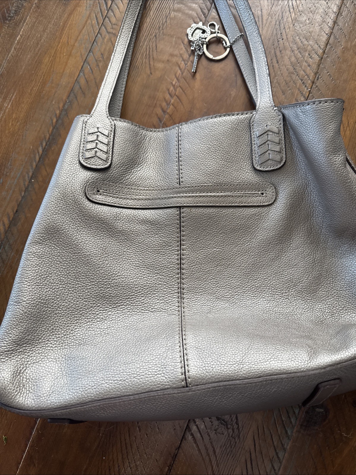 Brighton ReedLeather Shoulder Tote Handbag Soft Tough Purse