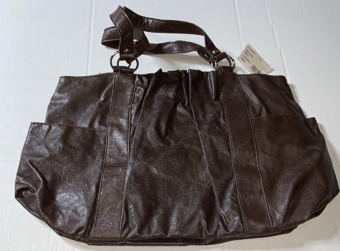 Brand New- DSW Faux Leather Handbag One Size