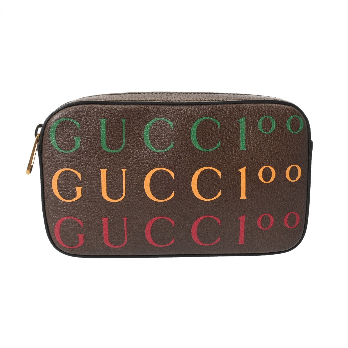 Gucci 602695 Belt Bag Calfskin Brown #WB3114