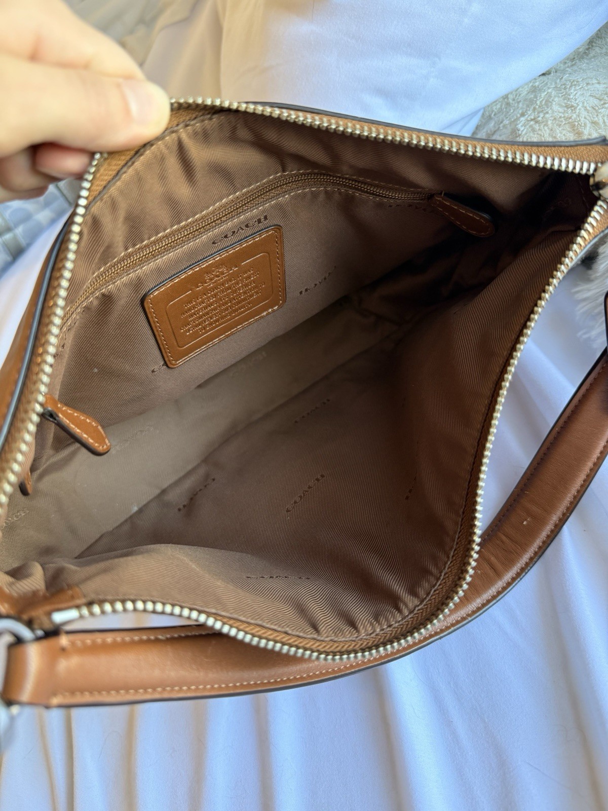 Coach Chelsea Chestnut Brown Hobo Shoulder Bag Purse