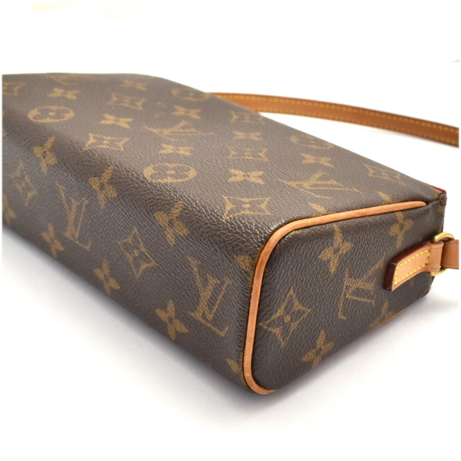 Louis Vuitton Handbag Recital Monogram M51900 Canvas Leather Brown