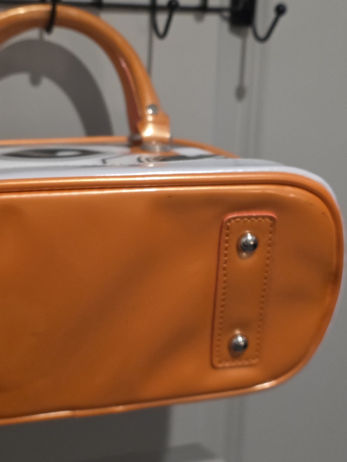 Loungefly Star Wars BB-8 Dome Bag Handbag Orange White Faux Leather