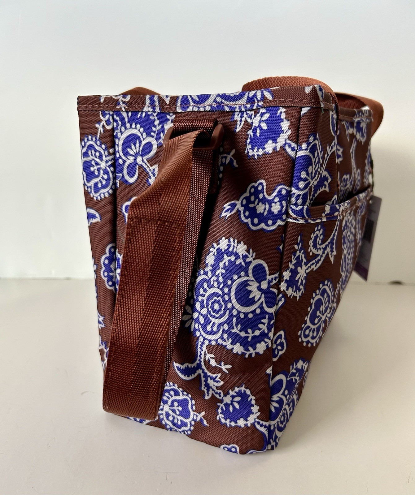 Vera Bradley Lighten Up Everything Organizer Cotswolds Pattern NWT