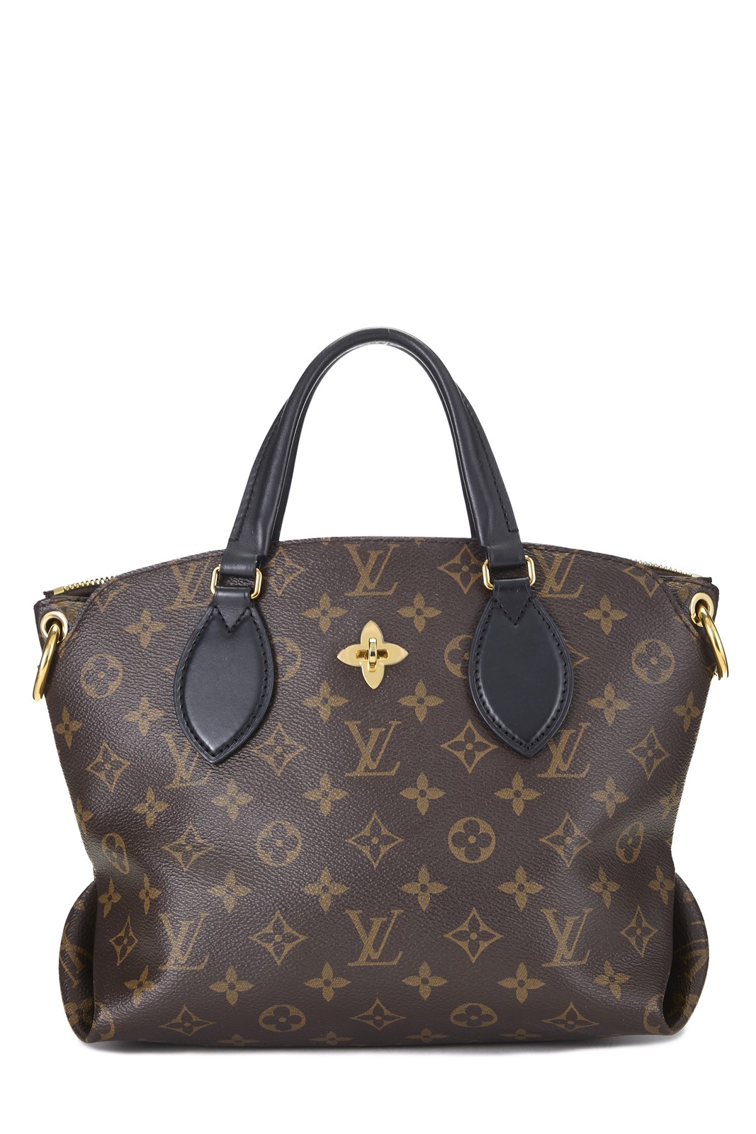 Louis Vuitton Black Monogram Flower Zip Tote PM – WGACA