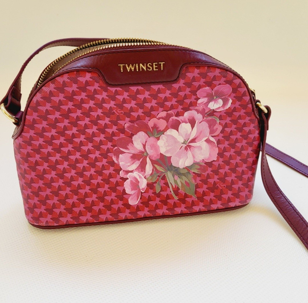 Twinset Milano ITALIAN Women’s Crossbody Bag Purse Mini 10×7″ ECO leather