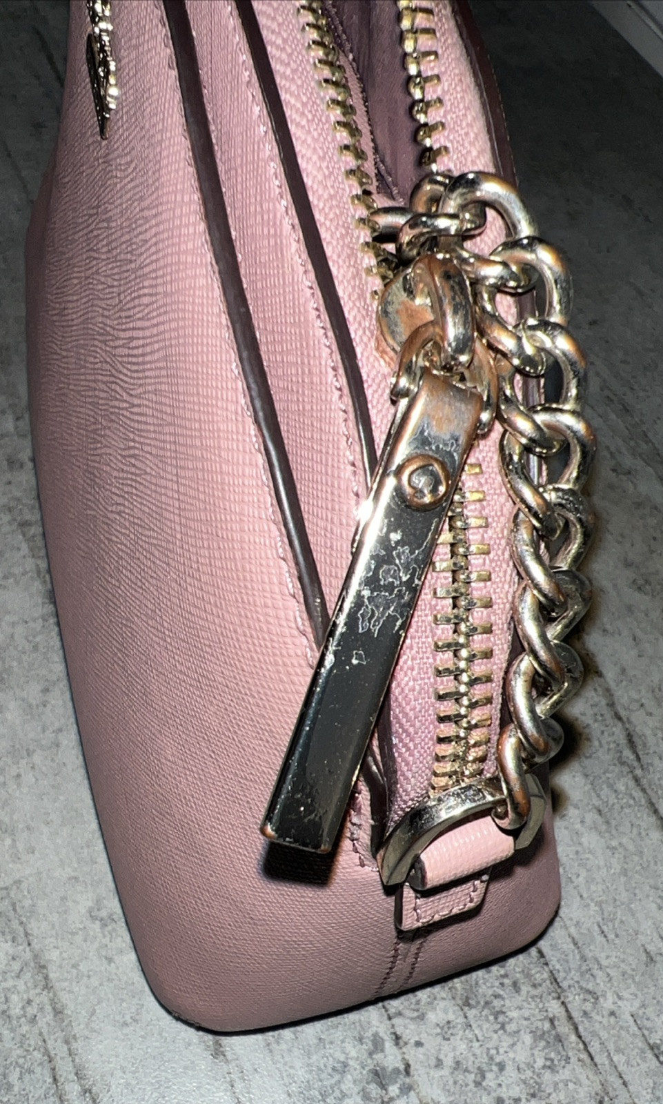 Kate Spade Morgan Double-zip Dome Crossbody Bag in Pink