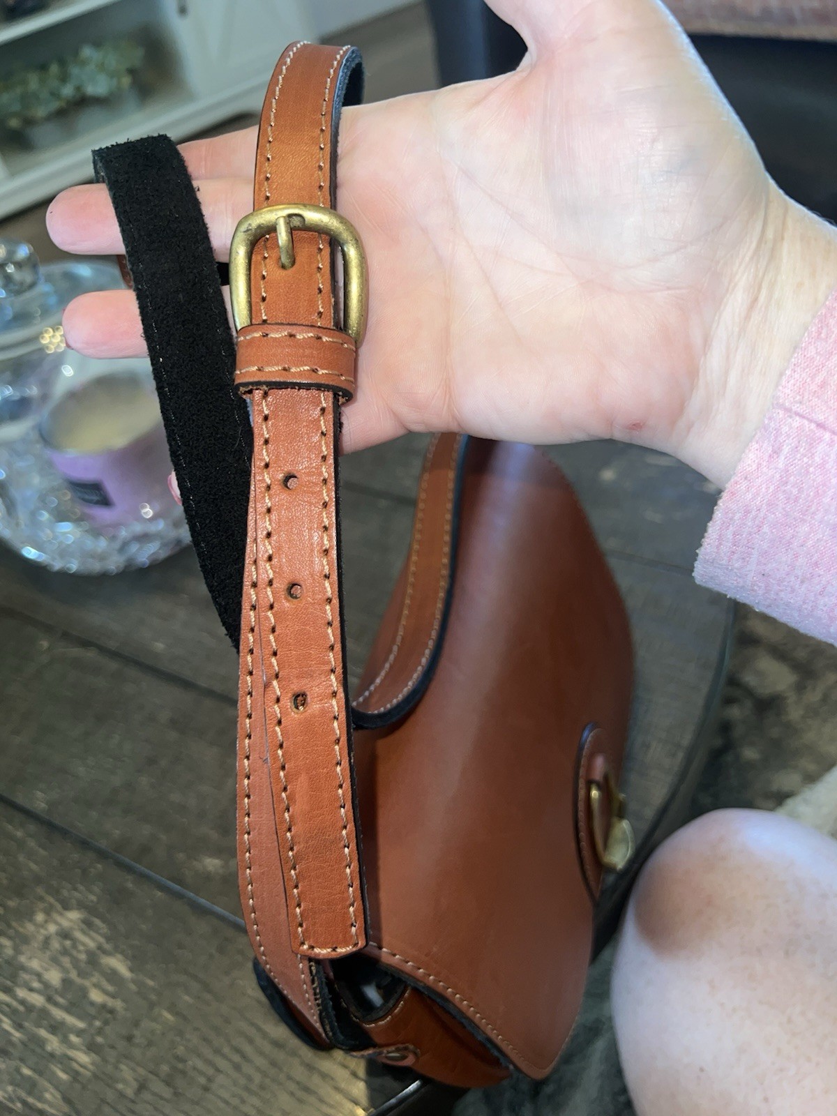 Arandu Saddle Bag Crossbody, Mexico High End brand See last photo and my notes