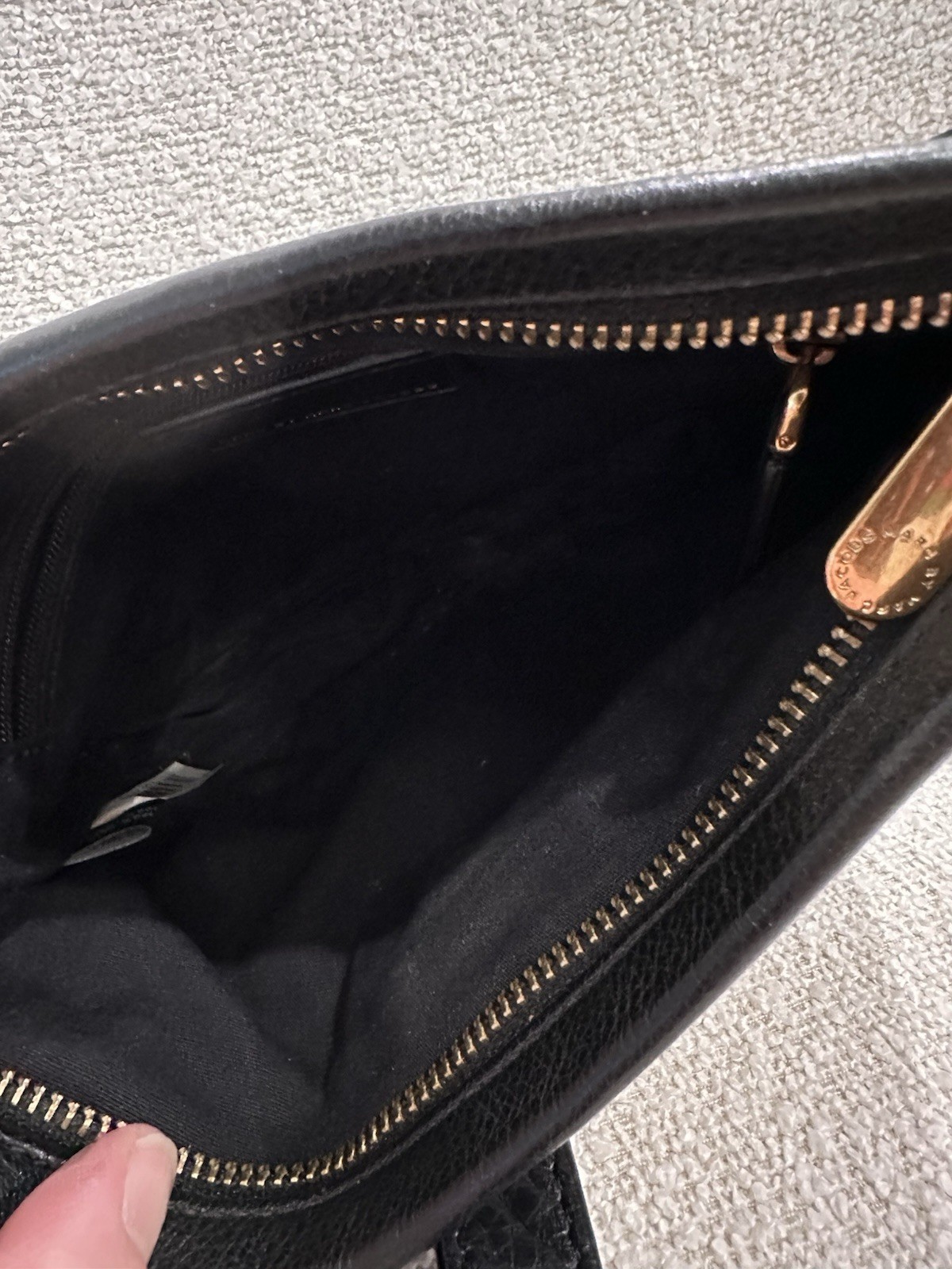 Marc By Marc Jacobs Small Black Pebbled Leather Shoulder / Crossbody Bag – EUC