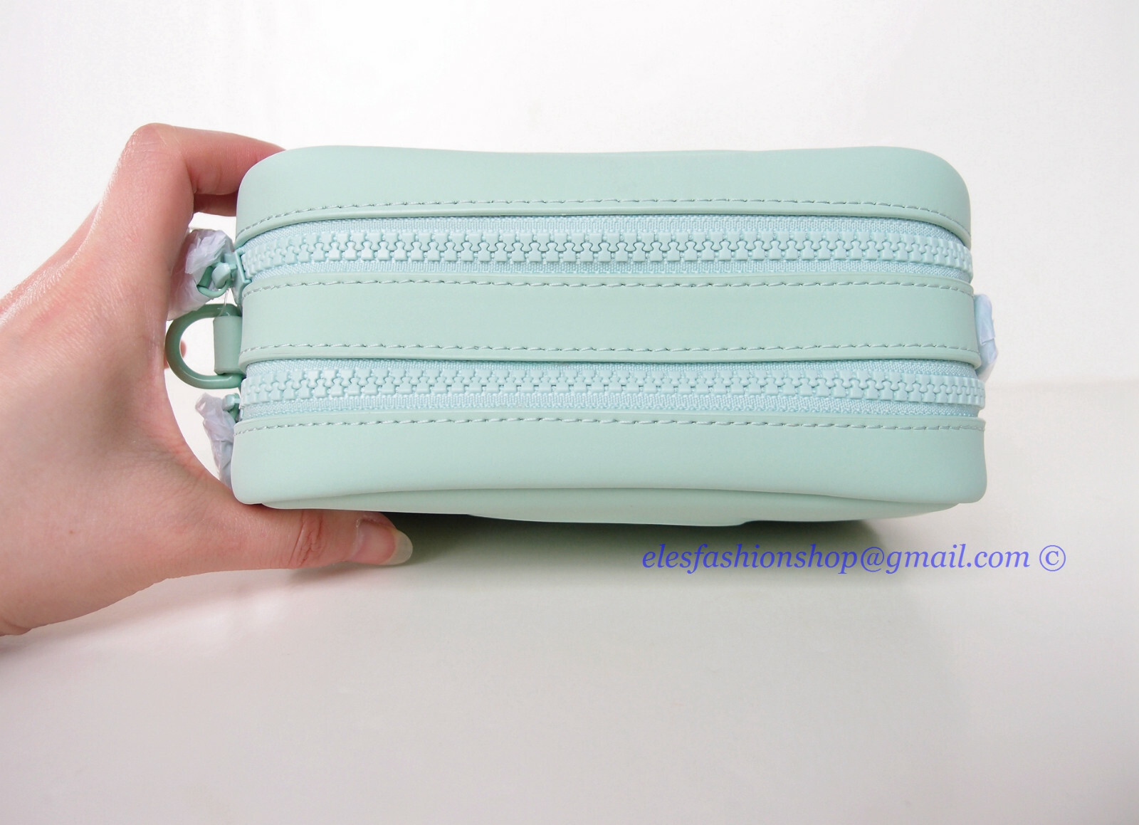 NEW Tory Burch Perry Bombe Mini Matte Leather Crossbody Bag MINT CHIP AUTHENTIC