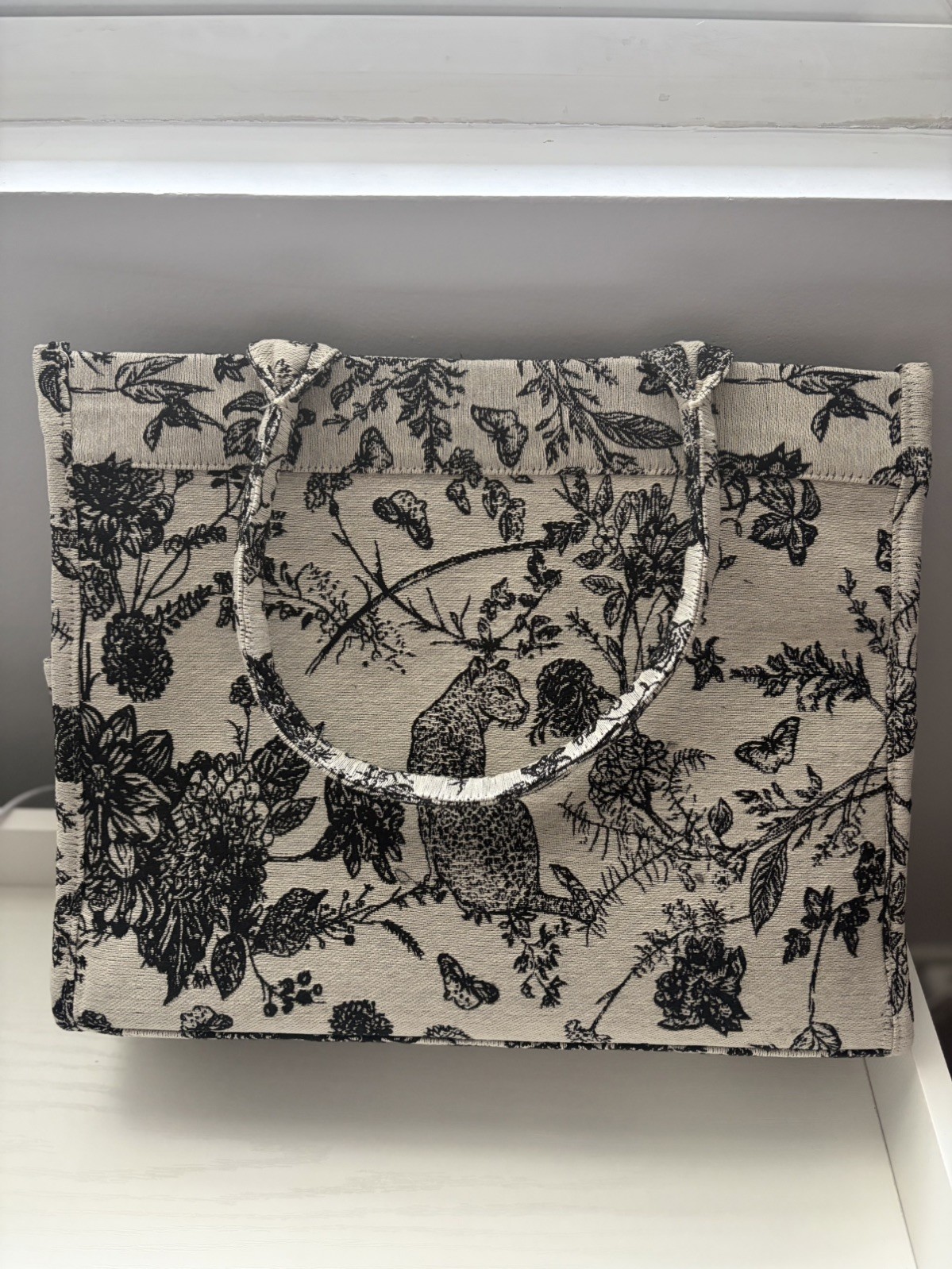 RARE FIND- no longer sold- A New Day Jacquard Boxy Tote Handbag – NWT