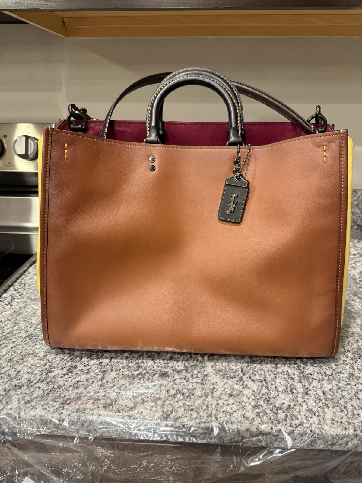 Coach Rogue 39 Saddle Color C5460
