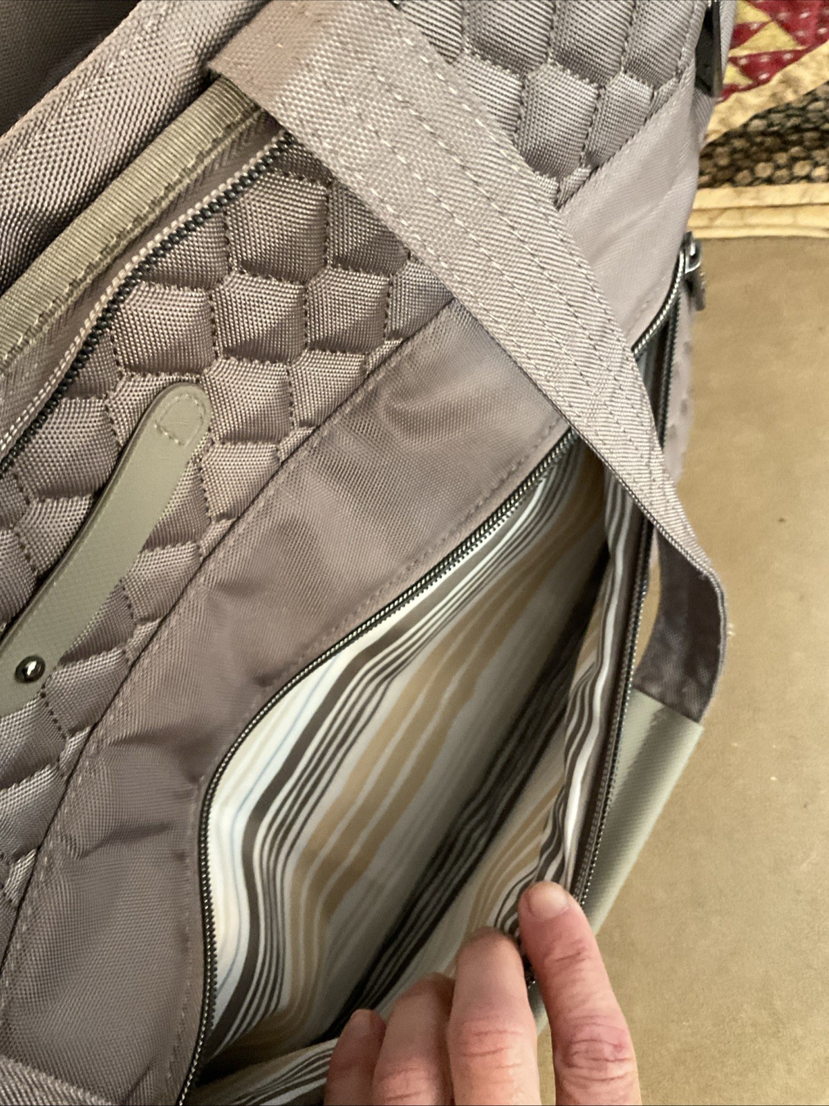 Lug Calypso Ultra X Tote Bag Walnut Brown Travel Work Commuter Crossbody Bag