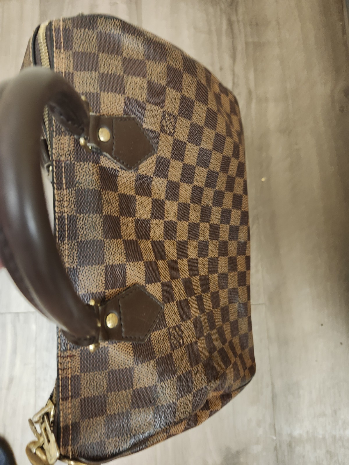 Authentic Louis Vuitton speedy damier Ebene 30 Handbag used