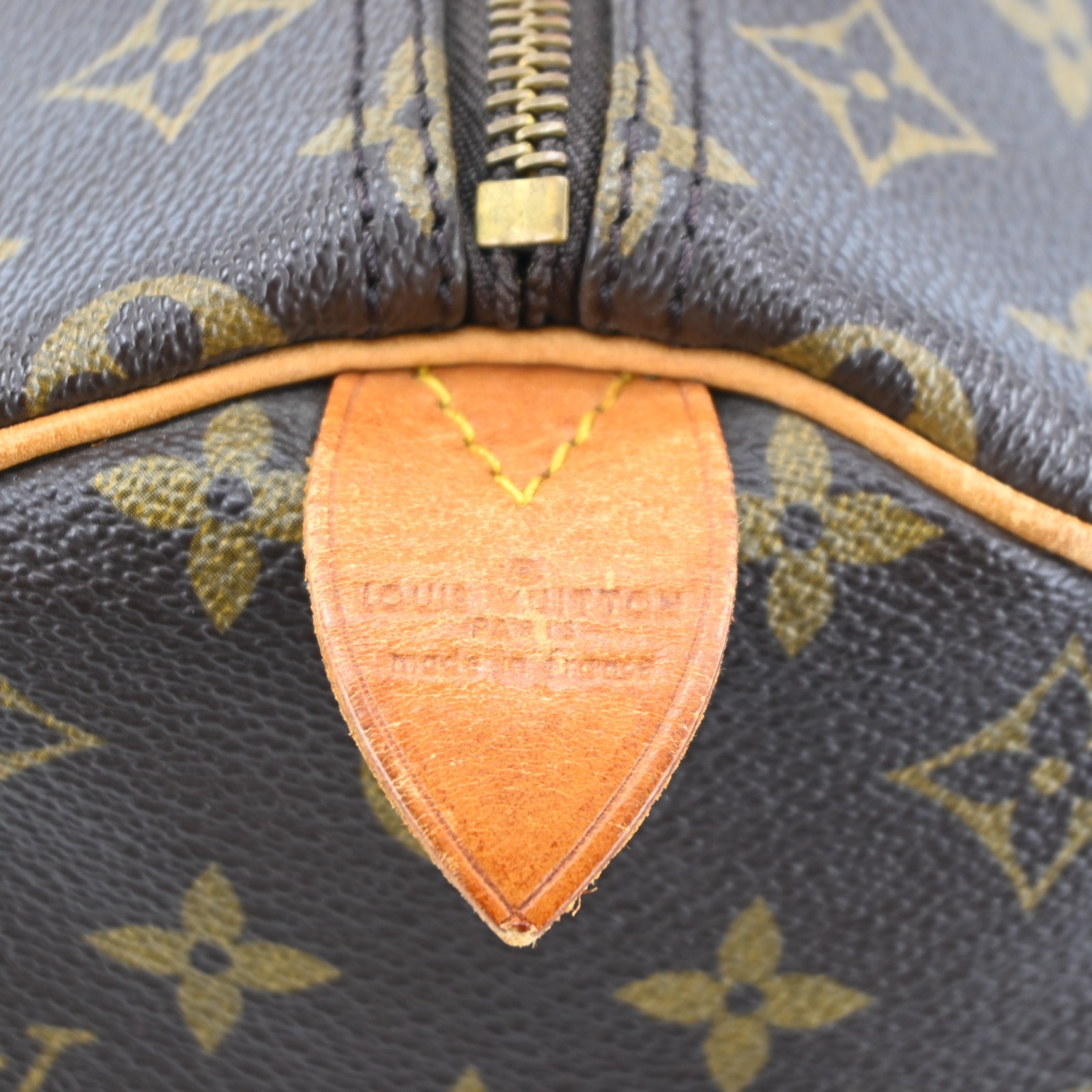Auth LOUIS VUITTON Speedy 30 Monogram Handbag Monogram Canvas C1900ST804