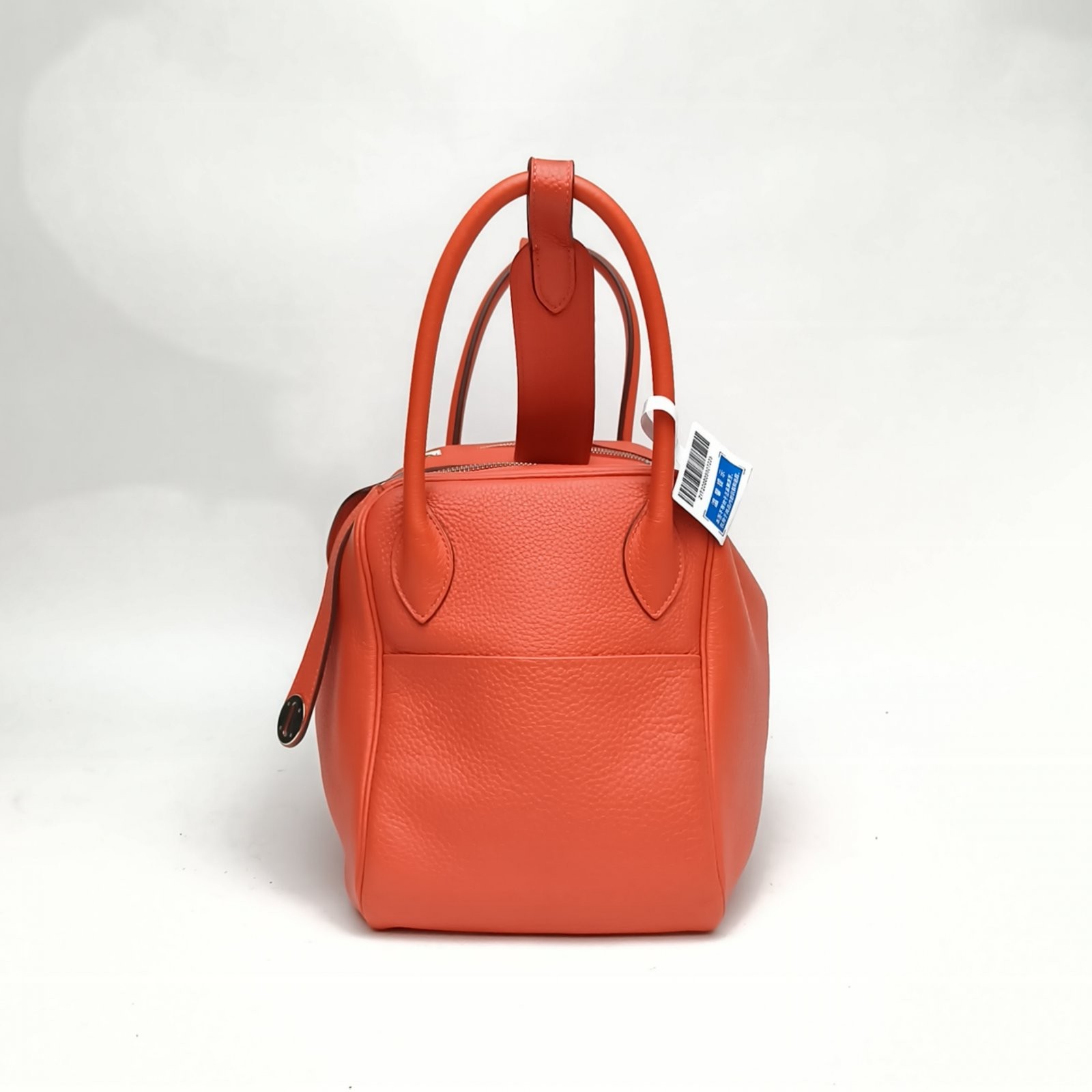 HERMES Lindy 34cm Rose Jaipur(T5) Clemence Leather 2014 Shoulder Bag