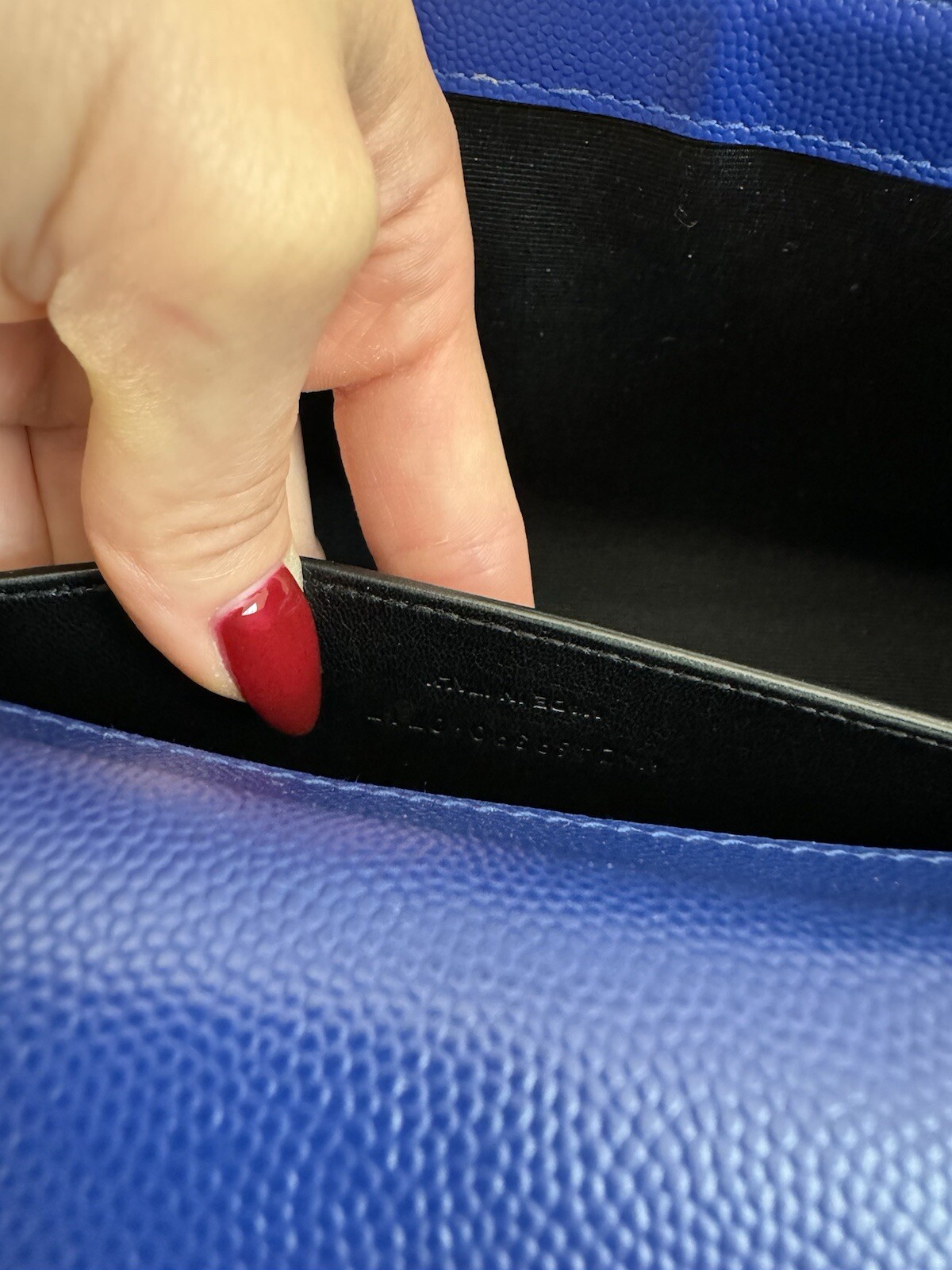 AUTH BRAND NEW $2100 YSL Saint Laurent Small Kate Grained Leather Crossbody Bag